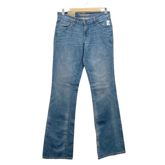 NWT Old Navy Sweetheart Bootcut Jeans Light Wash Women’s 6 Long Deadstock New - Picture 1 of 12